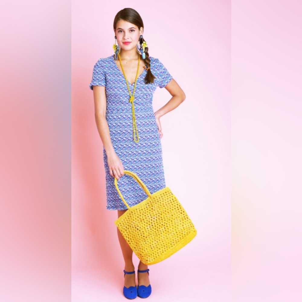 NWT- Antoine Et Lily Argentina Dress Bleue Size T2